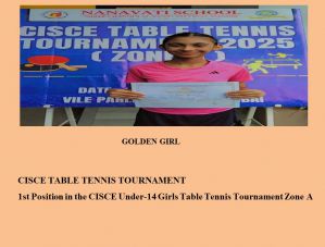 CISCE Table Tennis Tournament 